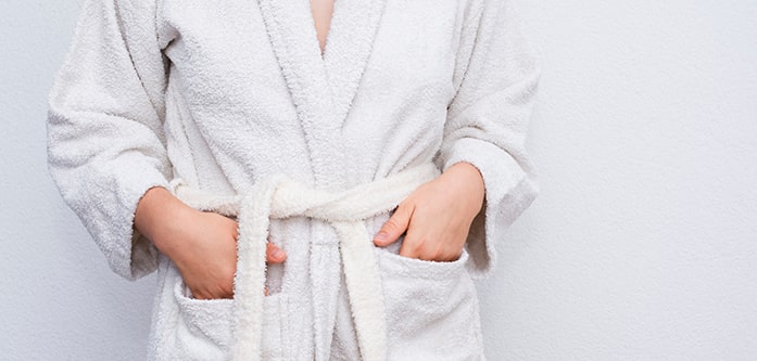 حوله پالتویی با جنس خوب حوله پالتویی با جنس خوب