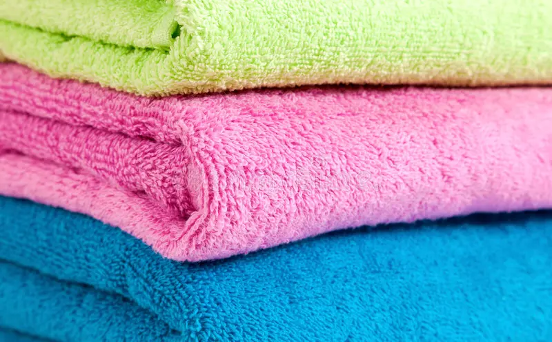 انتخاب رنگ حوله حمام