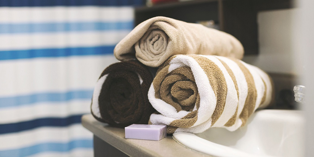 جدا کردن حوله حمام و حوله دست و صورت